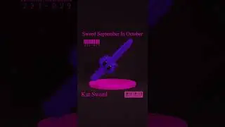 Kat Sword - Day 29 - Sword September in October #3dmodel #art #blender #gaming #magicitems #sword
