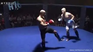 HYBRID 16 - FIGHT 4 - Andre Larocque submits Ethan Schwandt by Armbar