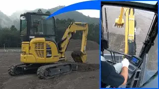Komatsu mini shovel PC35MR-5 #excavator