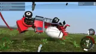 BeamNG.drive - Cement Mixer Truck Rolling