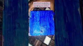 #Ear bud painting 🖌️🎨 challenge video|