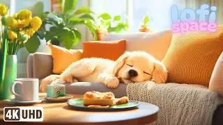 ☀️ Morning Lofi with Puppy | Soft Beats to Wake Up, Work, and Feel Good All Day