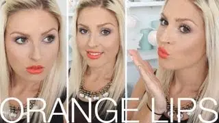 Chit Chat Getting Ready ♡ How To Rock ORANGE Lips!