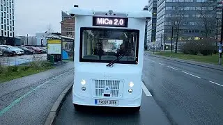 Willkommen an Bord des ultimativen selbstfahrenden Shuttlebusses für die „letzte Meile“