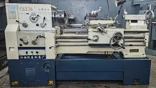 🟢 Used High Speed Gearhead Lathe Machine 