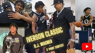 D.J. Wagner puts on a show for Iverson at the Iverson Classic