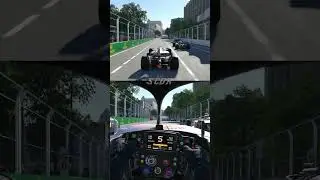 Double overtake in BAKU!!