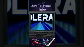 Zero Tolerance Death Metal Cover #Shorts #RetroMusic #Cover #Metal #Retrocover