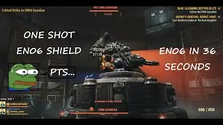 Fallout 76 PTS - Is this LEGAL!? One shot EN06's shield, 36s time to kill
