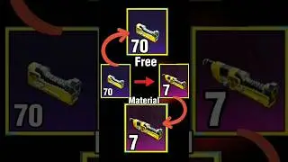 I Get 7 Free Materials in PUBG Mobile! | Get 7 Free Material in Pubg Mobile | #pubgmobile #free
