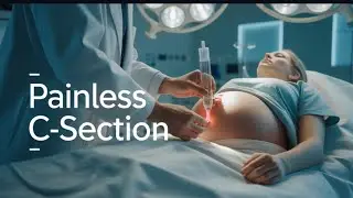 Spinal Anesthesia in C-Section Explained | Safe & Painless Cesarean Delivery 💉#Anesthesia #obgyn 