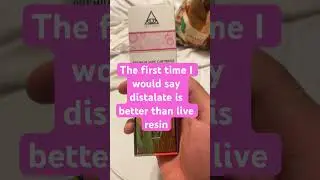 Strain review: Abstrakt buba bomb distillate cart