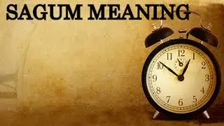Sagum meaning