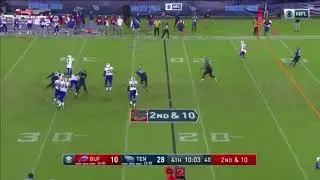 Josh Allen connects with T.J. Yeldon on touchdown pass Bills Vs Titans