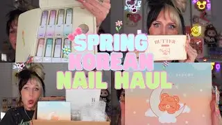 ⋆⭑🌷SPRING KOREAN NAIL HAUL!🌸⭐︎⋆🫧BRAND NEW DROPS! Swatches & Links! Sweetie, Luna, Crisania & Junie!🎀