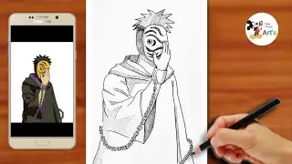 How To Draw Obito Uchiha Full Body Drawing || Easy Anime Drawing step by step 