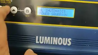 1KW Solar Power Setup with Luminous NXG PRO 1KVA/12V | Display Parameters 