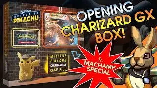 Detective Pikachu Charizard Case File Opening! @Skyward Fire Games: The Machamp Special