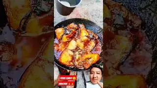 pork meat gravy 🤤🤤 #food #cooking #recipe #shortsfeed #porkchilly #shorts