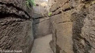 Beautiful cave at Parvatgad aka Hadsar fort