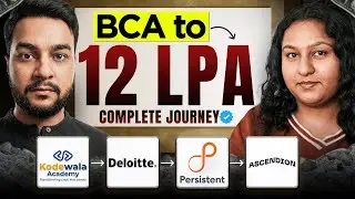 BCA to Multiple Offers as Java Developer with Year Gap🔥Kodewala Academy Review