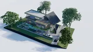 3D ORTHOGONAL VILLA DESIGN