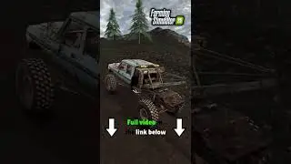 This Ford Ranger is a BEAST in FS25 #snowrunner#farmingsimulator25 #shorts