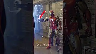 Iron-Man 😎 Attack Suit Nanotech Particles Thanos hidden things #shorts #actionweb