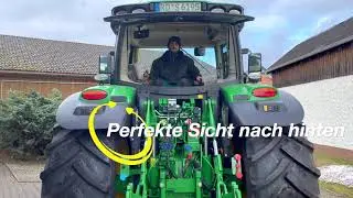 John Deere 6110 - 6250R KOTSCHENREUTHER R&uuml;ckfahreinrichtung (R&Uuml;FA) mit Drehsitz, Fussraum.
