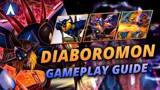 ЛЕГКИЙ НАСТУПЛЕНИЕ В ИГРЕ!!! Руководство по игре колодой Diaboromon ACE | Карточная игра Digimon ...