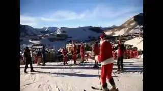 Crested Butte Santa World Record Ski, Dec 14, 2013