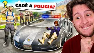 Jogando GTA RP com uma VIATURA INVISÍVEL!
