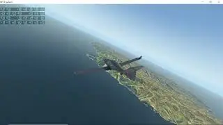 X-Plane 11.55 Vulkan - Diamond DA50 RG flying Santa Monica,CA (KSMO) to Catalina Island, CA (KAVX)