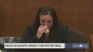 Emotional testimony from Daunte Wright's mother