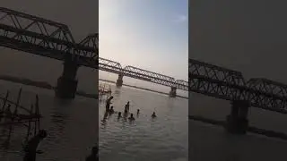 ganga ghat Patna mrine drive #gangariver #patnaghat