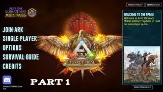Ark survivor mobile game... part 1