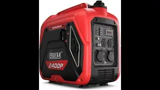 Review: ERAYAK 2400W Portable Inverter Generator &ndash; Super Quiet, Gas Powered, Home & Camping
