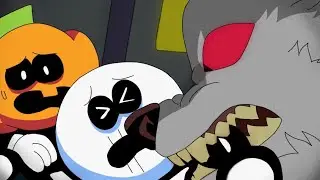 Skid & Pump turn into Werewolves! (Friday Night Funkin') ANIMATION