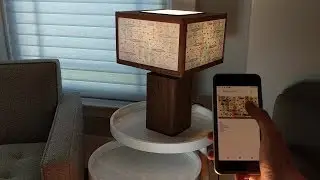 The Elroy Lamp: A transparent LCD lamp concept