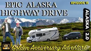 Ep15 Driving an RV on the Alaska Highway | Cassiar Hwy BC to Whitehorse Yukon Road Trip Adventure