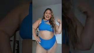 This Swimsuit From AMAZON is Def Making a Splash💦 #plussizefashion #plussizestyle #amazonfashion