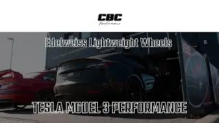 Tesla Model 3 Umbau von CBC Performance-maximaler Komfort + leichteste Radkombination auf dem Markt!