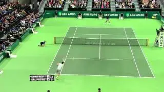 Del Potro vs. Dimitrov HD Highlights | Rotterdam 2013