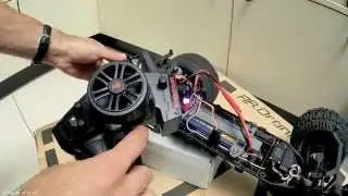 Видеоинструкция по калибровке комбо регулятор+двигатель TURNIGY 1/10 4000KV/80A