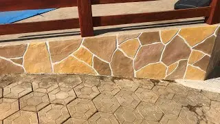 PINTURA PEDRA - EFEITO PEDRA EM PAREDE