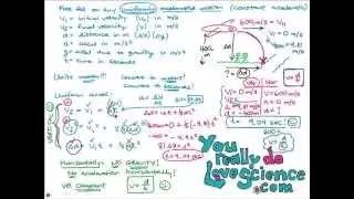 Free Fall and Projectile Motion Part II (Easy Example)