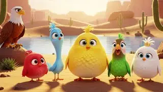 The Brave Eagle Saves All Birds | Motivational Story #ai #aivideo 