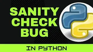 Python|Numpy|Sanity Check|Error|Bug|Windows|Runtime|Fix[100%]|Working|