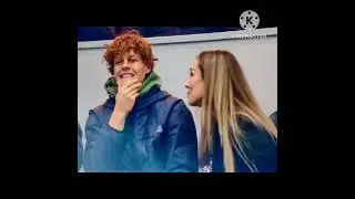 tennis star jannik sinner beautiful ❤️ girlfriend Maria braccini#tennis #sports #shorts