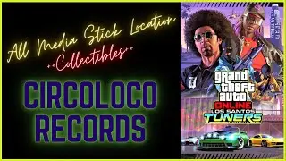 CIRCOLOCO RECORDS - New Collectibles in GTA Online - All 5 Media Sticks Locations